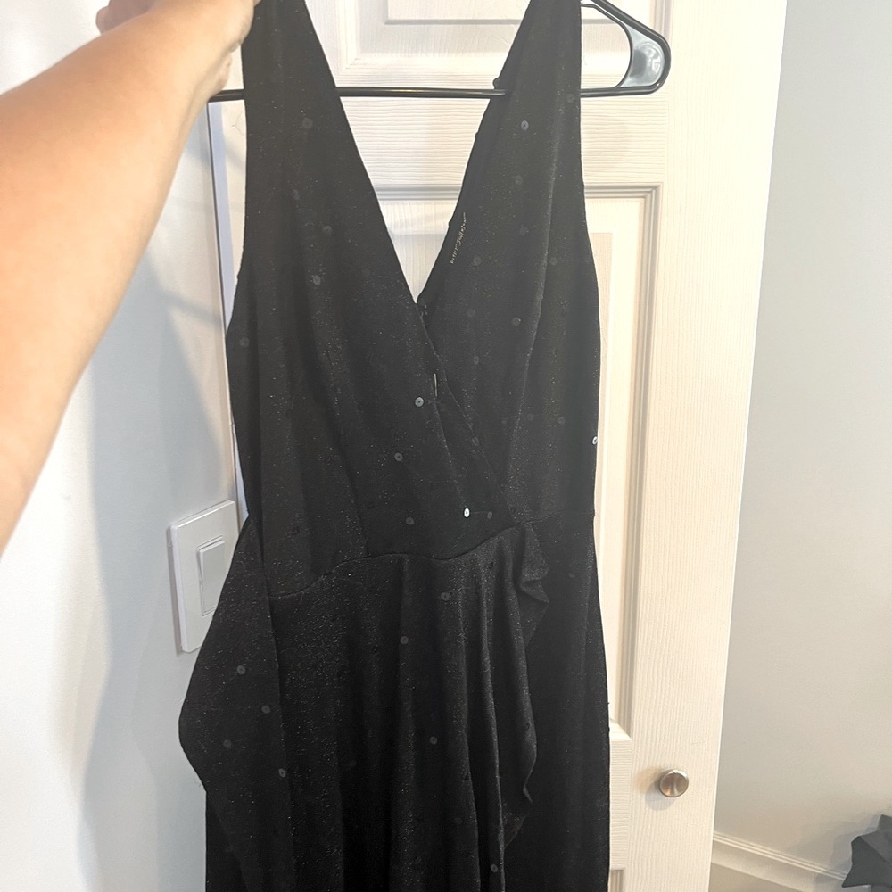 Betsy Johnson Sequence Black dress
